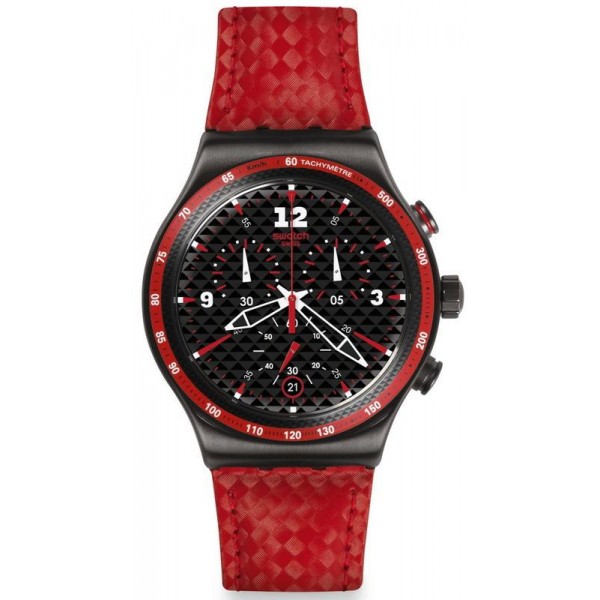 Swatch Herrenuhr Irony Chrono Rosso Fuoco YVM401 Kaufen Sie Swatch Herrenuhr Irony Chrono Rosso Fuoco YVM401