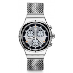 Swatch Unisex Watch Irony Chrono TV Time YVS453M