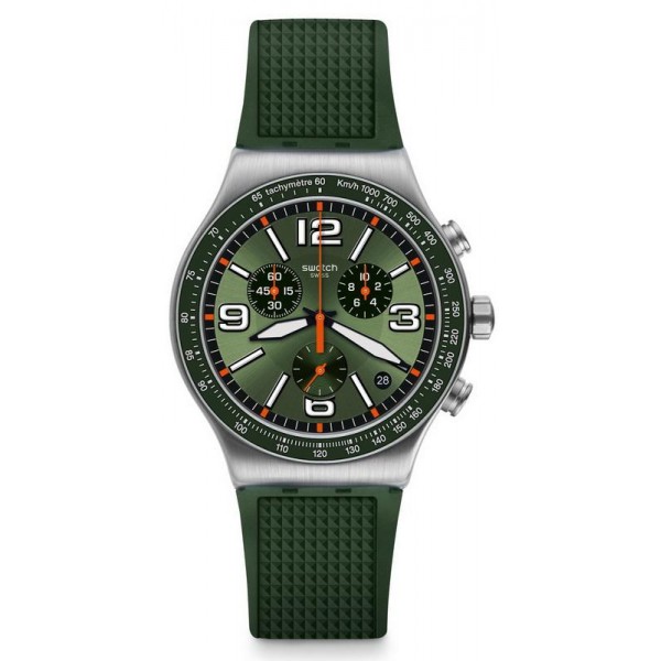 Swatch Unisex Watch Irony Chrono Forest Grid YVS462 Buy Swatch Unisex Watch Irony Chrono Forest Grid YVS462