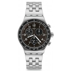 Swatch Herrenuhr Irony Chrono Deepgrey YVS465G
