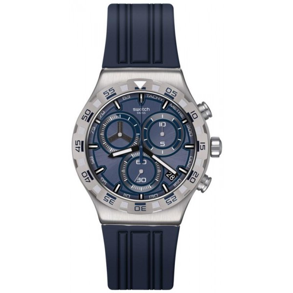 Swatch Herrenuhr Irony Chrono Teckno Blue YVS473 Swatch Herrenuhr Irony Chrono Teckno Blue YVS473 kaufen