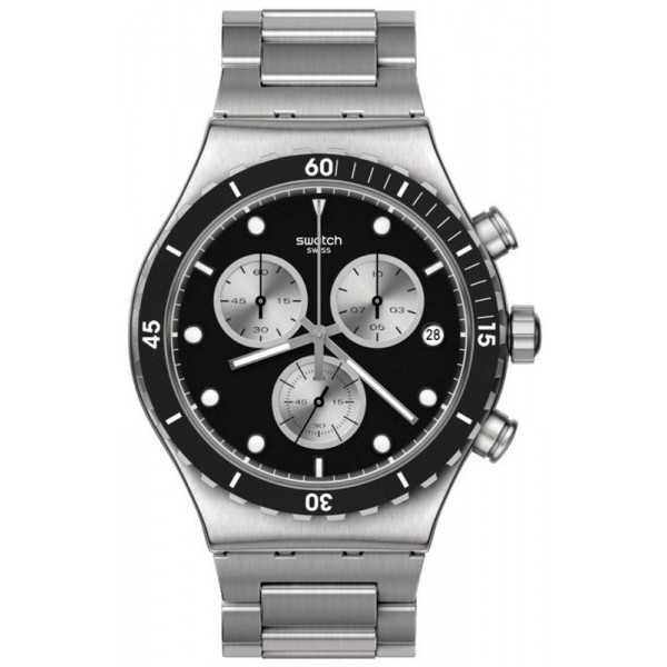 Comprar Reloj Swatch Hombre Irony Chrono Dark Irony YVS487G