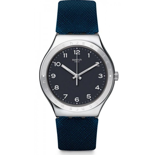 Buy Swatch Unisex Watch Irony Big Classic Inkwell YWS102