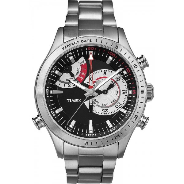 Montre Timex Homme Intelligent Quartz Chrono Timer TW2P73000 Acheter Montre Timex Homme Intelligent Quartz Chrono Timer TW2P73000